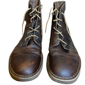 CLARK’S Originals Brown Leather Boots Size 10